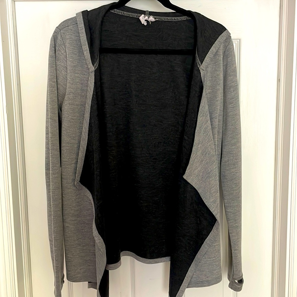 Asymmetrical cardigan